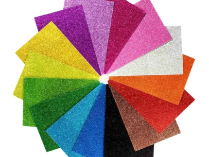 Glitter Foaming Sheets Size A4