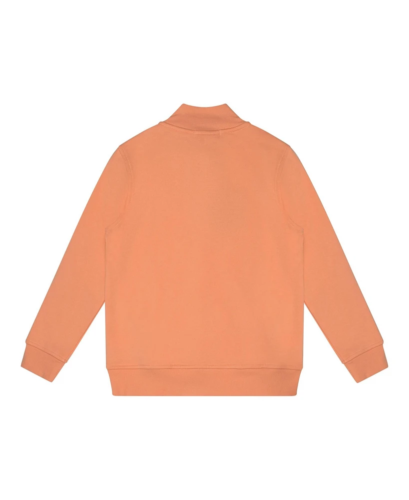 Brook Brothers Quarter Zip Fleece Sweatshirt