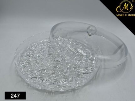 Crystal-Cut Sectioned Tray Model 247